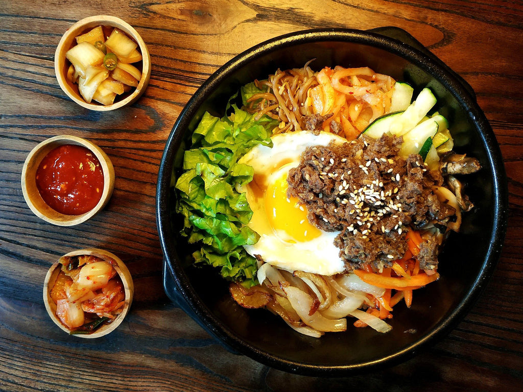 Korean Food (한국의 맛있는 국, 탕, 음식)