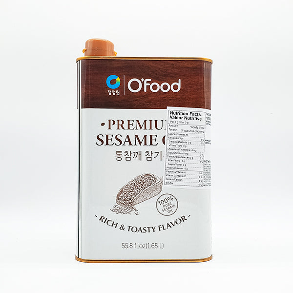 청정원 통참깨 참기름 1.65L (DS Premium Sesame Oil)