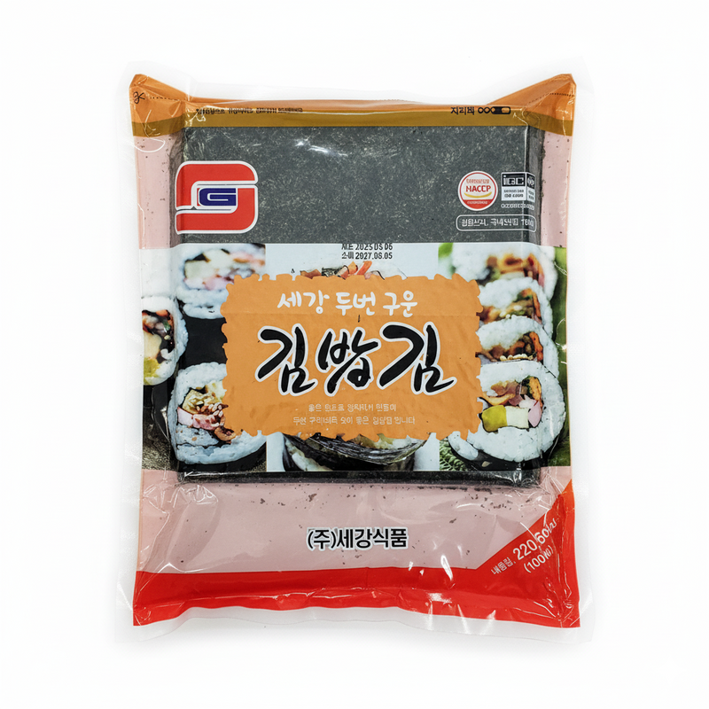 세강 두번 구운 김밥김 100매