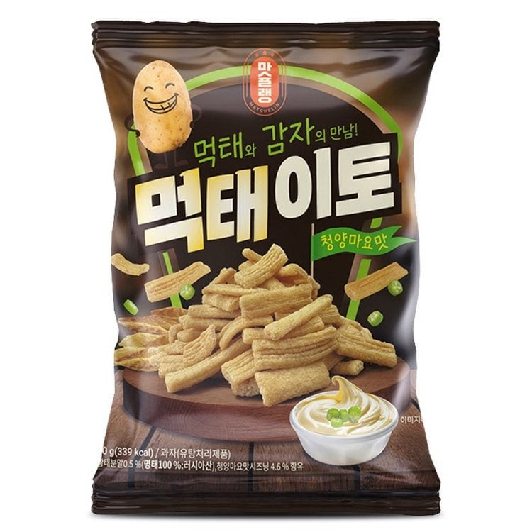 [Big Hit!!!] 먹태이토 청양마요맛 70g (Meoktaeito Chips)