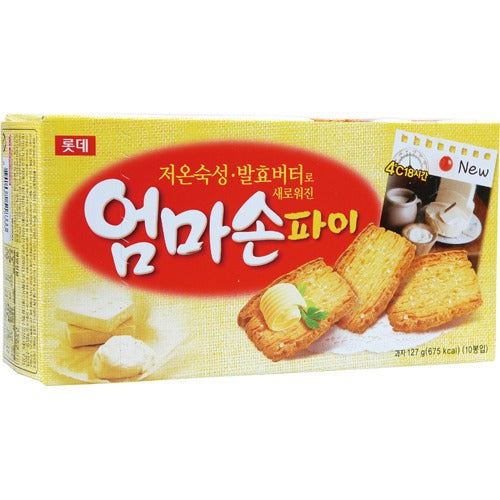 엄마손 파이 127g (Lotte, Umma-son Pie 127g)