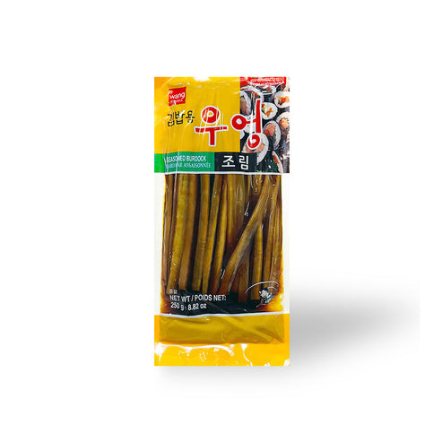 김밥용 우엉조림 250g (Seasoned Burdock for sushi 250g)