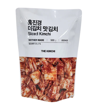 홍진경) 더김치 맛김치 500g (Sliced Kimchi 500g)