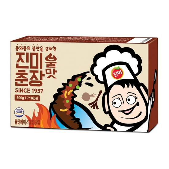 진미 춘장 불맛 300g (짜장 소스)