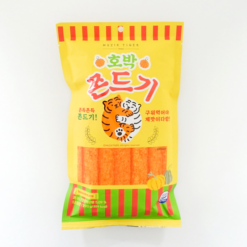 무직타이거 쫄쫀이 호박 쫀드기 88g (MT Sweet Desert Pumpkin Flavour 88g)