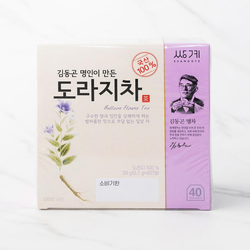 쌍계 김동곤 명인 도라지차 28g 0.7gX40개입 (Ssanggye Bellflower Tea 28g 0.7g X 40Units)