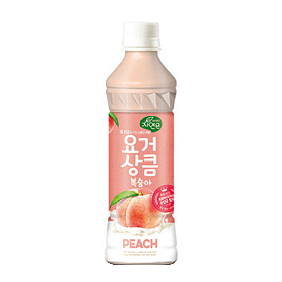 웅진 자연은 요거 상큼 복숭아 340ml (WJ Natureis Yogu Peach 340g)