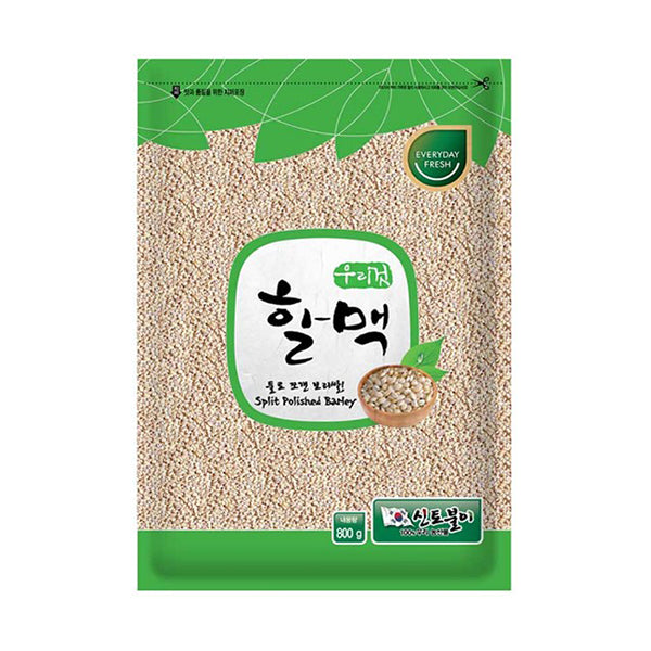 정원 할맥 보리쌀 1Kg (JW Split polished Barley 1Kg)