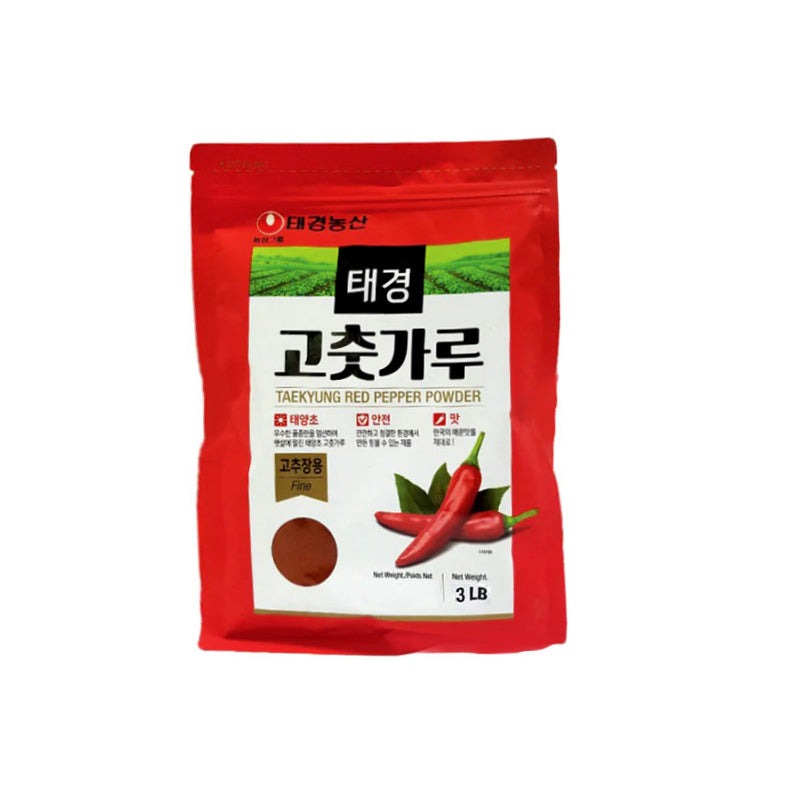 태경 고운 고춧가루 고추장용 1lb (Taekyung Red Pepper Powder -Fine 1lb)