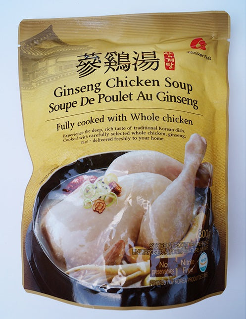 [한국인의 여름철 보양식] 마니커 삼계탕 800g 1팩 (Maniker Samgyetang, Ginseng Chicken Soup 800g)