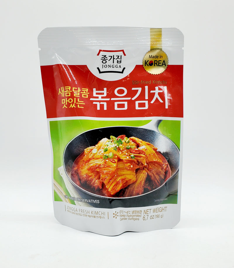 종가집 볶음김치 190g (Stir-Fried Kimchi 190g)