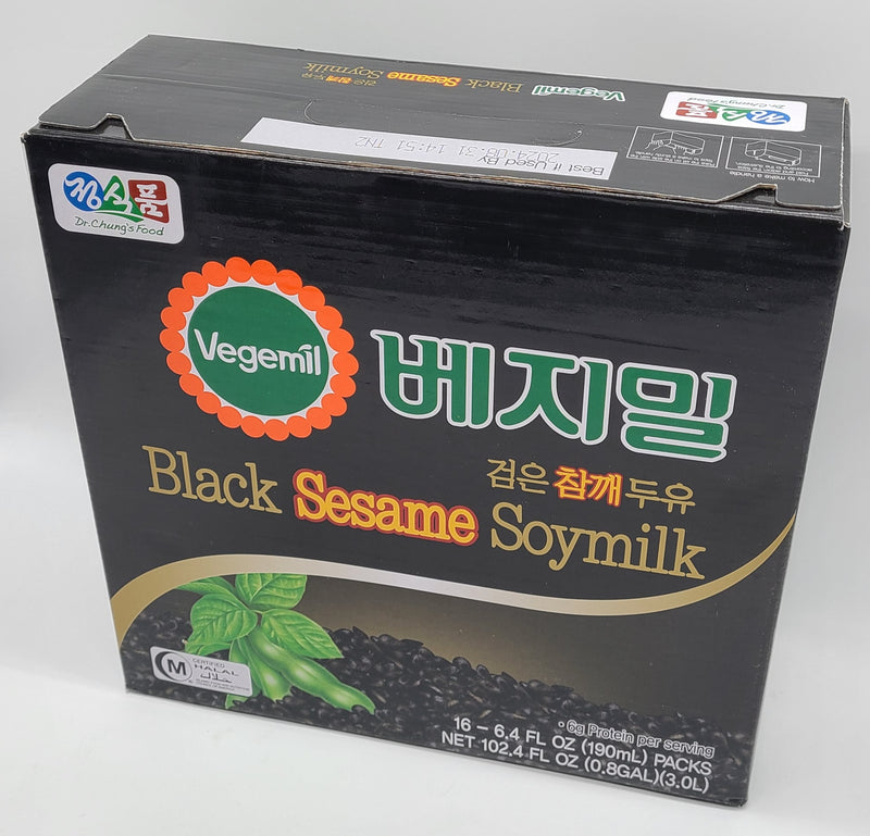 정식품 베지밀 190ml 16개입 (Black Sesame drink 190ml 16units)