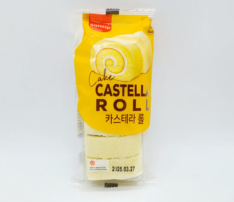 삼립 카스테라롤 128g (Samlip Castella Roll 128g)