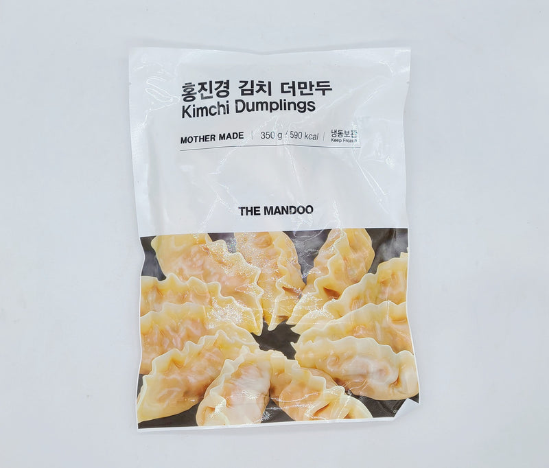 홍진경) 김치더만두 350g (Frozen Dumpling Kimchi Flavoured 350g)