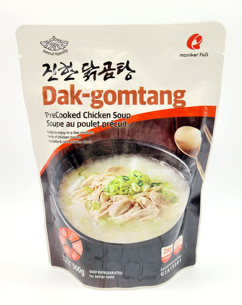 마니커) 닭곰탕 500g (Dak-gomtang (Pre-cooked Chicken Soup) 500g)