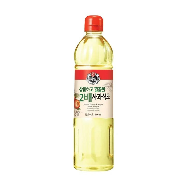 백설 2배 사과식초 (Twice As Strong Apple Cider Vinegar 900ml)