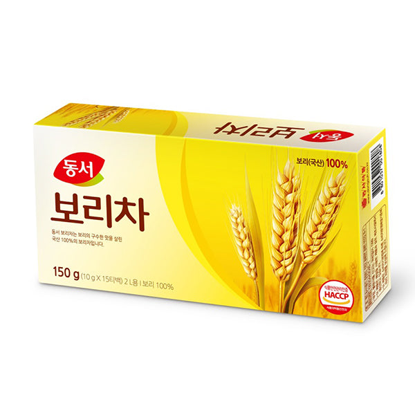 동서 순 보리차 티백 150g (10g X 15티백) (Dongsuh Roasted Barley Tea 10g x 15T)