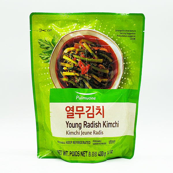 [풀무원 입점기념 10% 할인] 풀무원 열무김치 400g (Pulmuone Young Radish Kimchi)