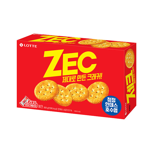 롯데 제크 오리지널 300g (Lotte Zec Biscuit Original 300g)