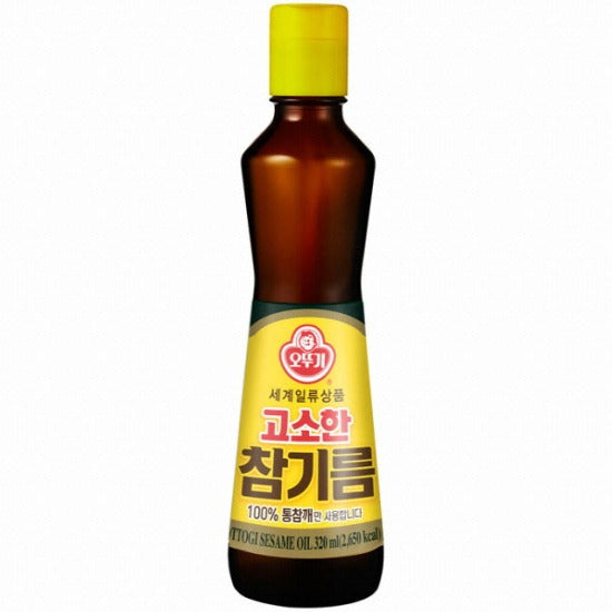 오뚜기 고소한 참기름 320ml - 한국산 (Ottogi Sesame Oil 320ml)