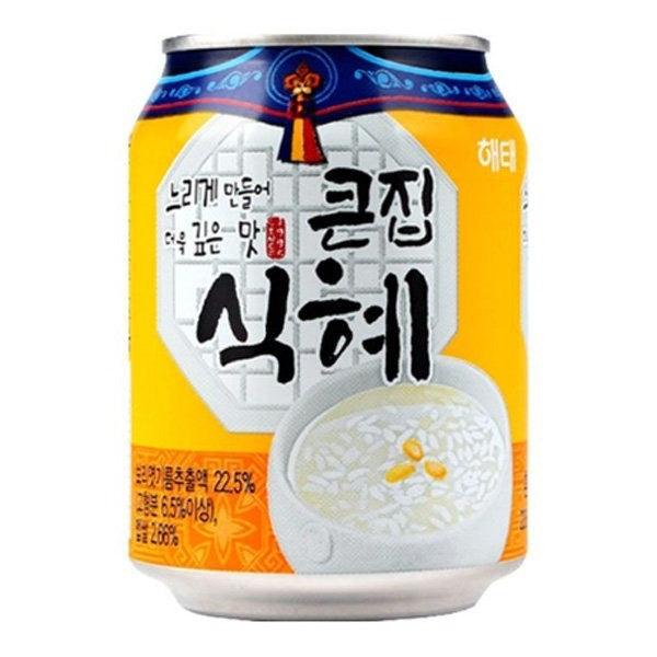 해태 큰집 식혜 1개입 (Hatai Rice Punch Drink 1 can/238ml)