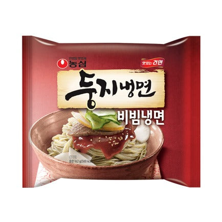 농심 둥지 냉면 (비빔냉면) 3개입 (NONGSHIM DG Stir Cold Noodle Soup With Spicy sauce 3/159g )