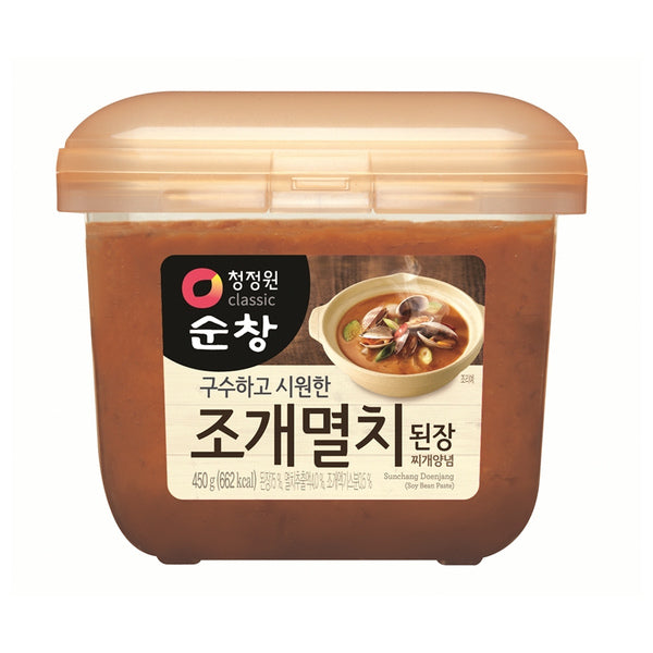 청정원 순창 조개멸치 된장 찌개양념 450g (DS Soybean Paste Seafood Flavor For Soup)