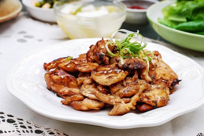 [신제품 입고 $2 할인] BBQ 양념 닭갈비 2lb (Korean BBQ Marinated Chicken 2lb)