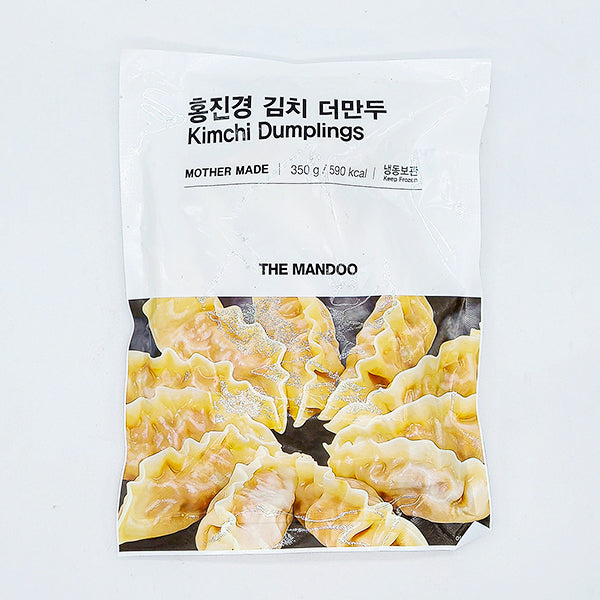 홍진경) 김치더만두 350g (Frozen Dumpling Kimchi Flavoured 350g)