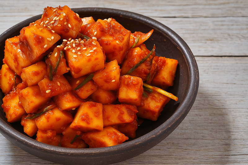 수제 깍두기 500g (Homemade Cubed Radish Kimchi)