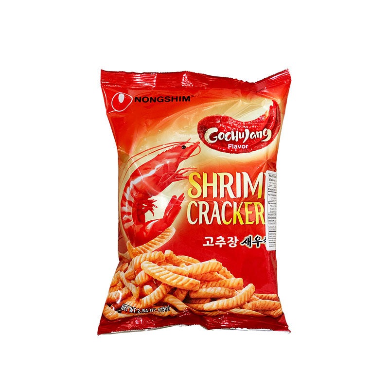 농심 고추장맛 새우깡 75g (Nongshim Shrimp Flavored Cracker-Gochujang 75g)