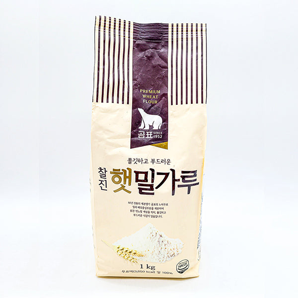 곰표 찰진 햇 밀가루 2LB(1kg) (GOMPYO Flour 2.2LB(1kg))