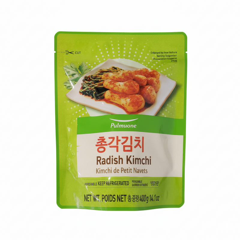 [풀무원 70% 할인] 풀무원 총각김치 400g (Pulmuone Radish Kimchi)
