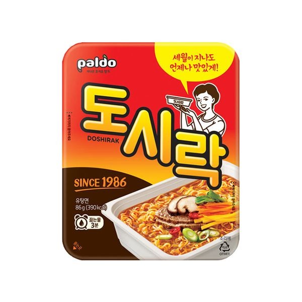 추억의 팔도 도시락 86g (PALDO Doshirak Ramen)