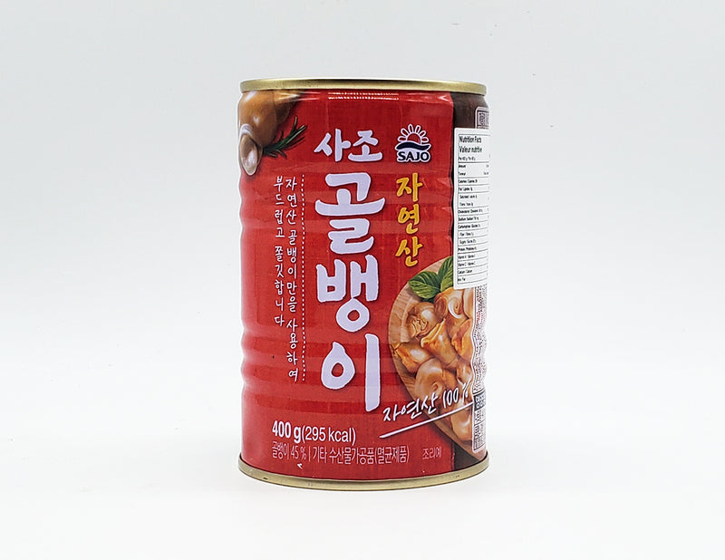 사조 자연산 골뱅이 400g (Sajo Canned Whelk 400g)