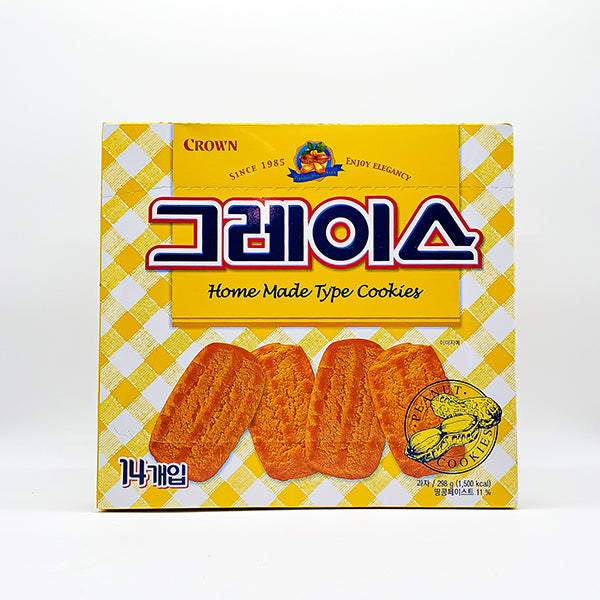 [Crown Snack Special!!!] 크라운 그레이스 298g (Crown Grace Home made Type Cookies)