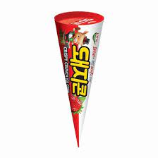 롯데 돼지콘 160ml X 5개입 (Ice Cream Crispy Crunch Cone 5Units)