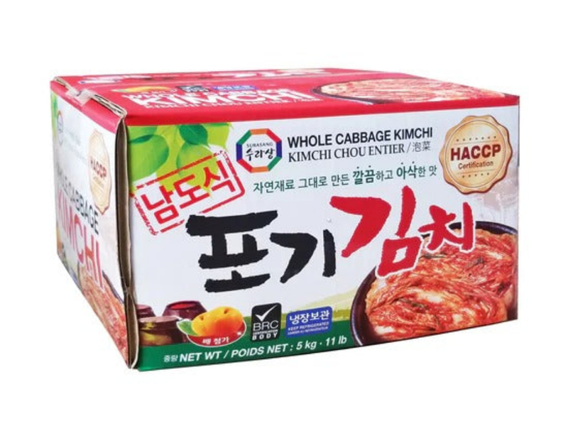 포기김치 5Kg (남도식) (Whole Cabbage Kimchi 5kg Namdo Style)