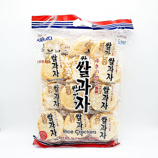 KABUTO 눈꽃 쌀과자 30개입 320g (Kabuto Rice Crackers 30PC)