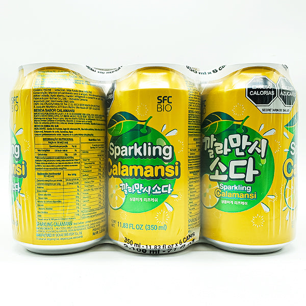 [30% 할인] SFC 깔라만시소다 350ml 6개입 (Calamansi-flavored sparkling soda 6)