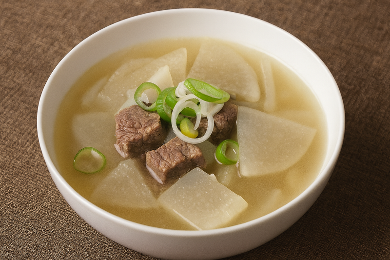 소고기 무국 24oz (Beef Soup with Korean Radish 24oz)