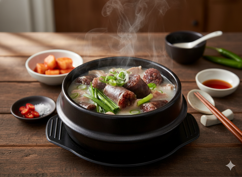 순대국 24oz (SoonDae Soup)