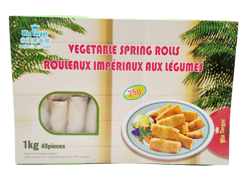 스프링롤 1kg 25g X 40개입 (Vegetable spring roll 25g X 40Units) 1kg