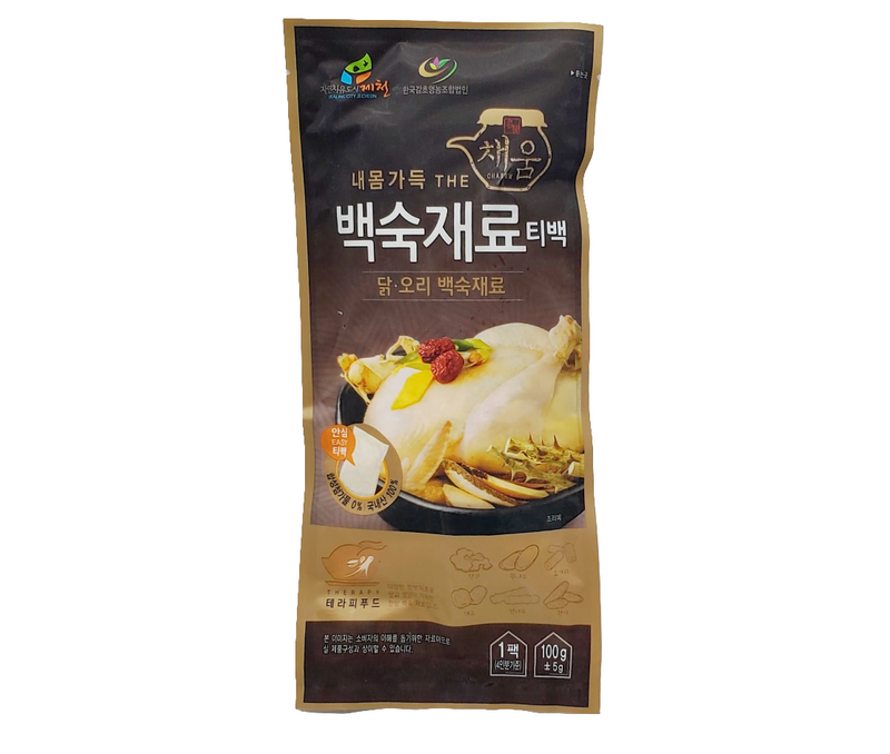 삼계탕 국물 재료 100g (CU Chicken Soup Base Recipe 100g)