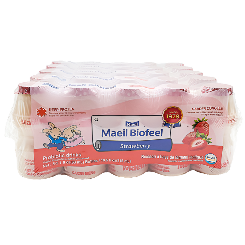 매일 요쿠르트 딸기맛 25개입 (Maeil BioFeel Soft Drink - Strawberry)