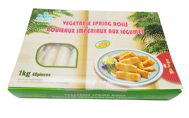 스프링롤 1kg 25g X 40개입 (Vegetable spring roll 25g X 40Units) 1kg