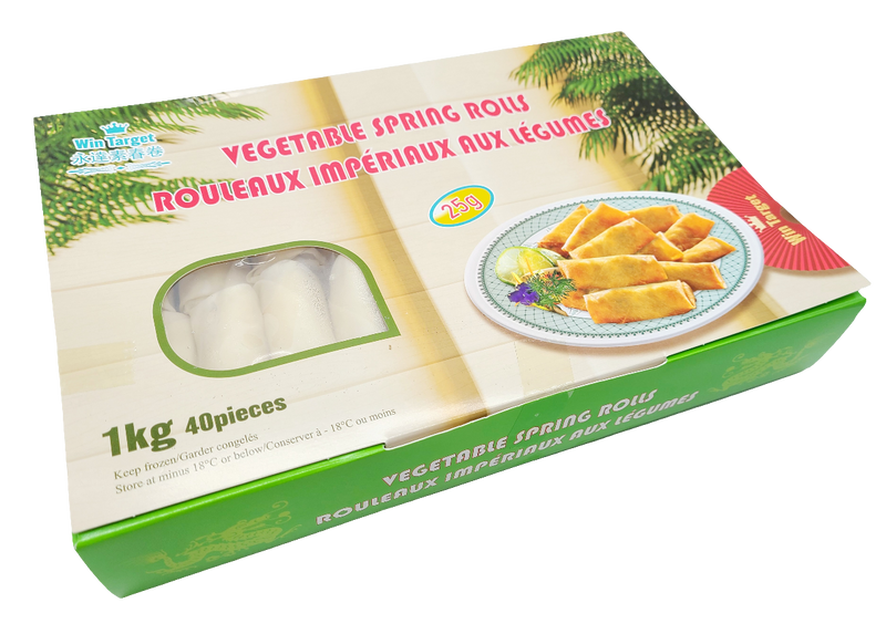 스프링롤 1kg 25g X 40개입 (Vegetable spring roll 25g X 40Units) 1kg