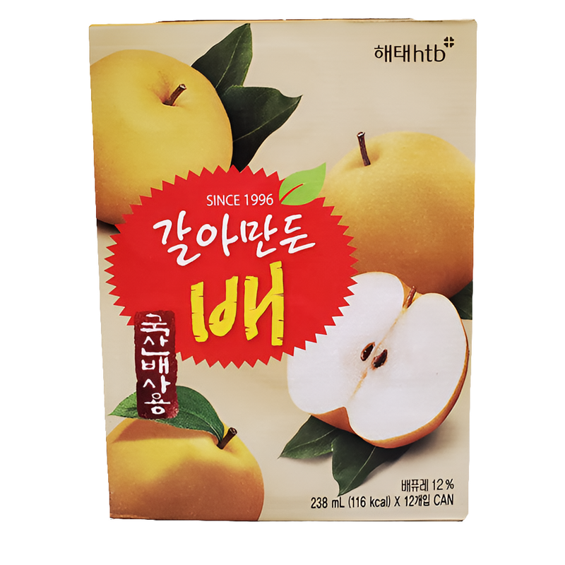 해태 갈아만든 배 238ml 12개입 (Hatai Pear Juice)