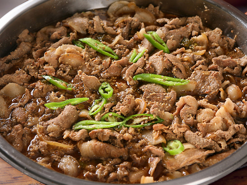 [예약주문상품-10/5주문마감,10/9입고예정] 돼지 불고기 Korean Marinated Grilled Pork (Dwaeji Bulgogi)