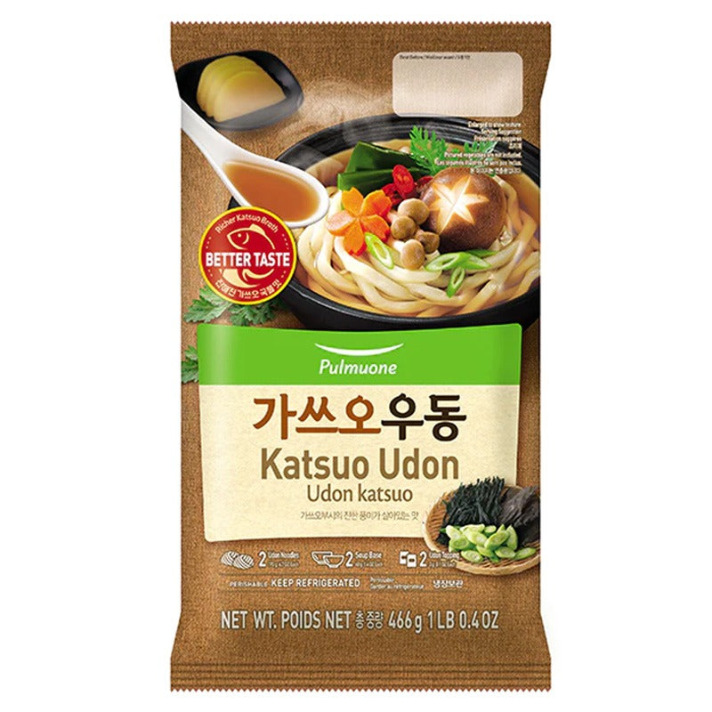 [풀무원 특가 판매 30% 할인] 풀무원 가쓰오 우동 472g (Pulmuone Katsuo Udon)